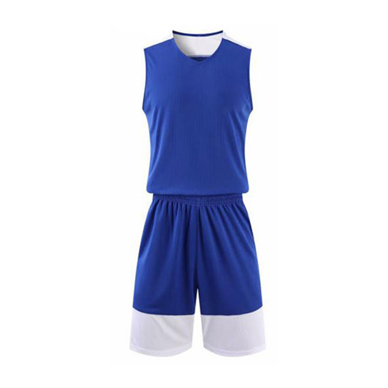 SY-LQA211 蓝球服套装定制球衣组队比赛训练服印LOGO印号 1套