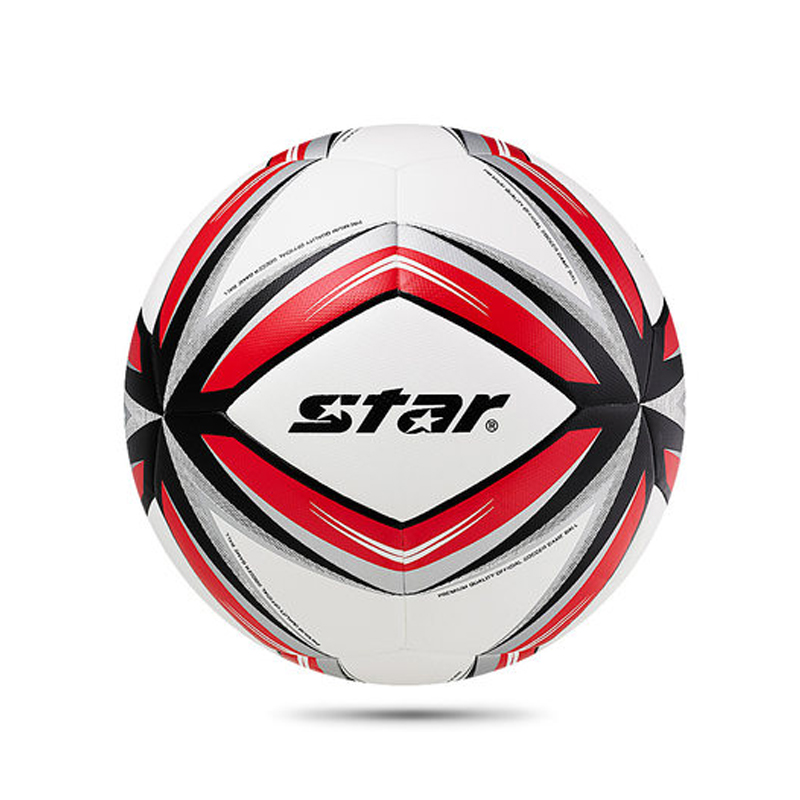 Star世达正品足球成人中学生5号球训练专用球耐磨真皮脚感SB455