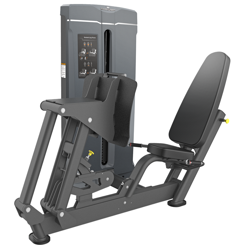 英吉多PC1608坐姿蹬腿与小腿训练器功能健身房加粗力量增肌