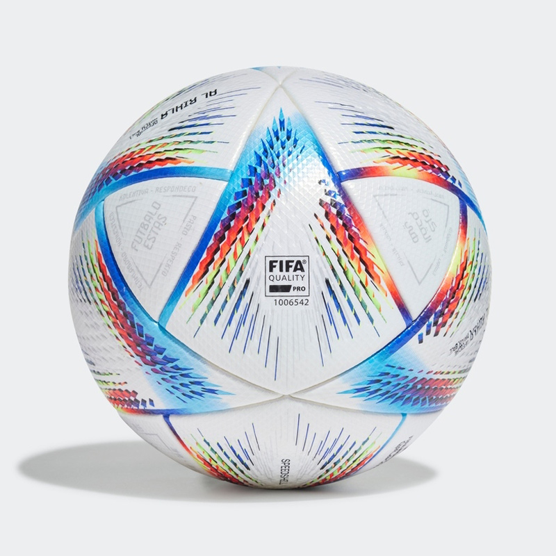 adidas阿迪达斯官方AL RIHLA世界杯逐梦之旅比赛用足球H57783