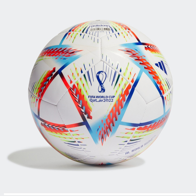 adidas阿迪达斯官方AL RIHLA世界杯逐梦之旅训练用足球H57798